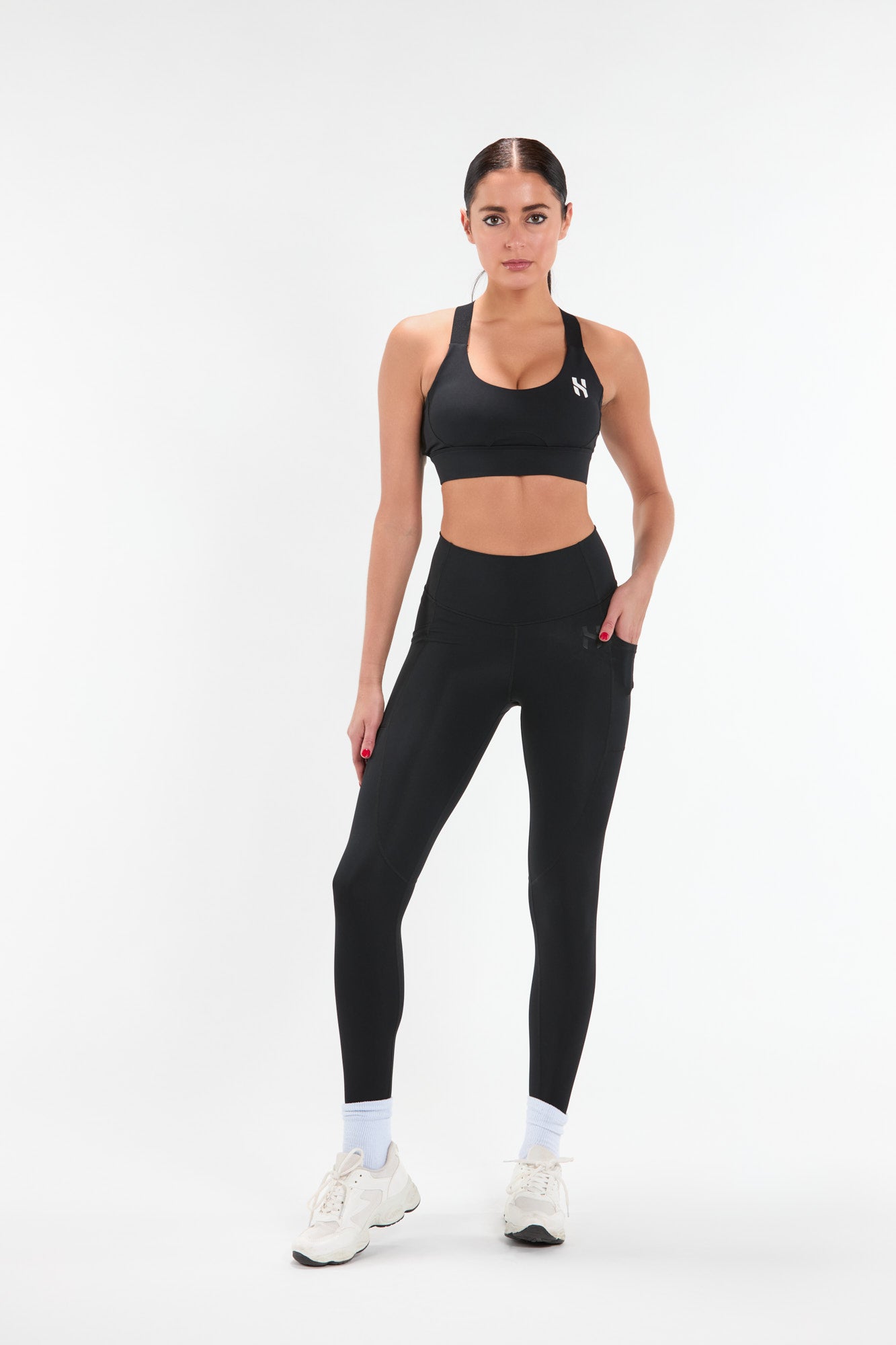 Carbon Performance Sports Bra